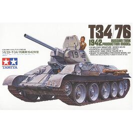T-34/76 TANQUE RUSO 1942 1/35 TAMIYA
