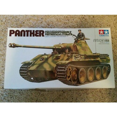 PANTHER SDKFZ 171 AUSF. A PANZER V 1/35 TAMIYA