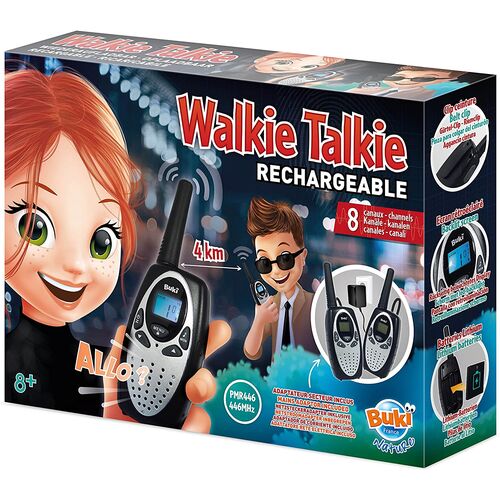 WALKIE TALKIE 2 UDS 8 CANALES 4KM BUKI