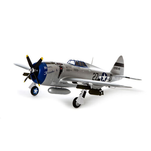 P-47D RAZORBACK 1.2m BNF CON AS3X EFLITE