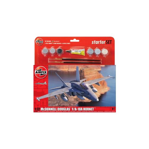 F/A-18A HORNET 1/72 STARTER SET AIRFIX A55313