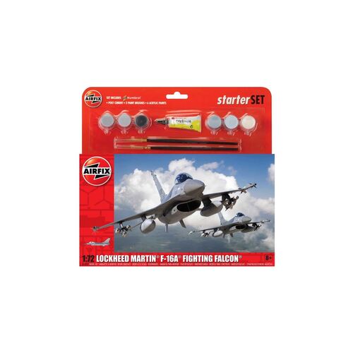 F-16A FIGHTING FALCON 1/72 STARTER SET AIRFIX A55312