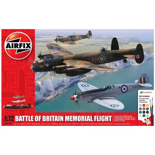 BATALLA INGLATERRA VUELO ANIVERSARIO 1/72 AIRFIX STARTER SET