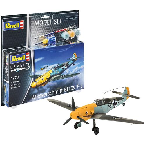 MESSERSCHMITT BF109 F-2 1/72 STARTER SET REVELL