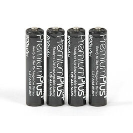 PILAS RECARGABLES AAA 800mAH 4UDS PREMIUM PLUS