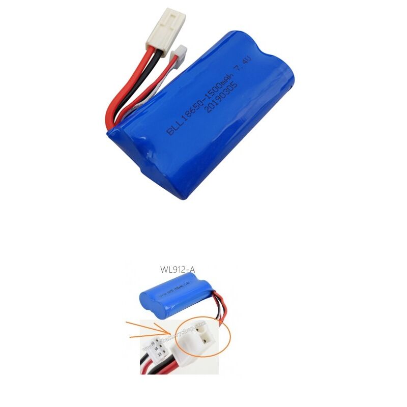 BATERIA 1500MAH 7.4V LI-ION 18650 WLTOYS