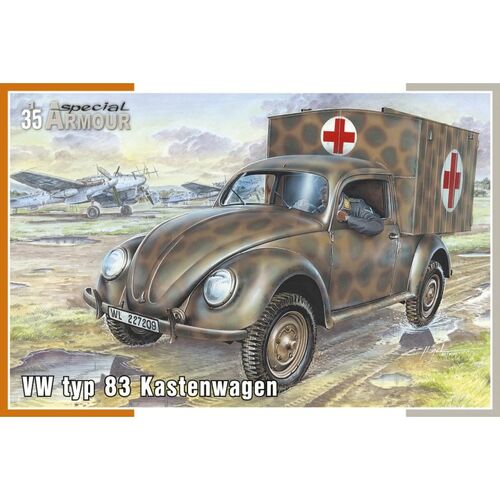 VW TYP 82 KASTENWAGEN 1/35 SPECIAL HOBBY