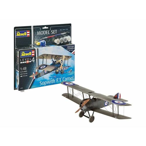 SOPWITH CAMEL 1/48 STARTER SET REVELL