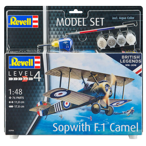 SOPWITH CAMEL 1/48 STARTER SET REVELL