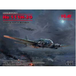He 111H-20 BOMBARDERO ALEMAN WWII 1/48 ICM