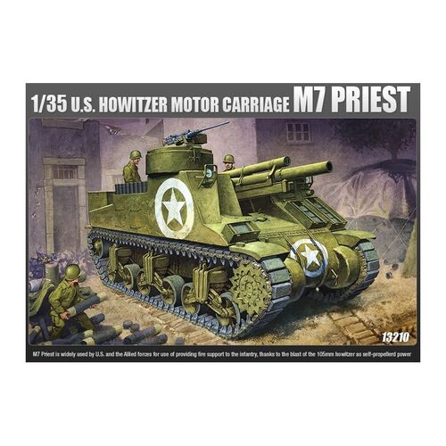 US M7 PRIEST ARTILLERIA AUTOPROPULSADA 1/35 ACADEMY