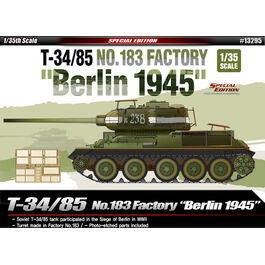 T-34/85 Nº183 FACTORY BERLIN 1945 ED. ESPECIAL 1/35 ACADEMY