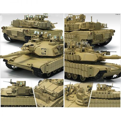 ABRAMS M1A2 TUSK II US 1/35 ACADEMY