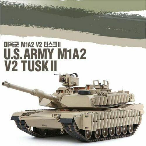 ABRAMS M1A2 TUSK II US V2 1/35 ACADEMY