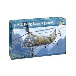 H-21C FLYING BANANA HELICOPTERO 1/48 ITALERI