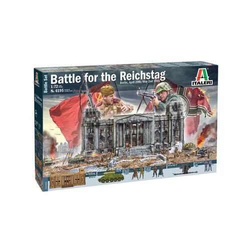 BATALLA POR EL REICHSTAG DIORAMA SET 1/72 ITALERI