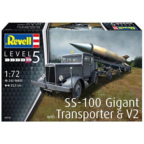 SS-100 GIANT + TRANSPORT + V2 1/72 REVELL