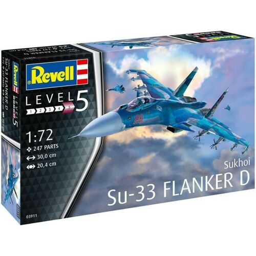 SUKHOI SU-33 NAVY FLANKER D 1/72 REVELL