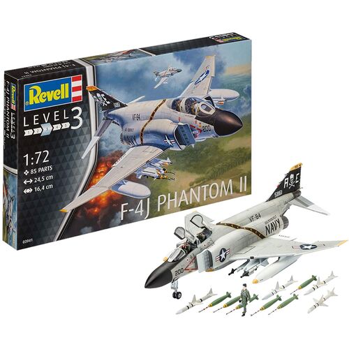 F4J PHANTOM II 1/72 REVELL