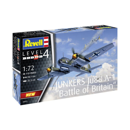 JUNKERS JU88 A-1 BATALLA DE INGLATERRA 1/72 REVELL