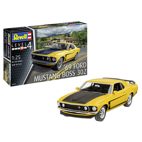 MUSTANG BOSS 302 1969 1/24 REVELL