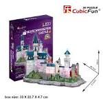 NEUSCHWANSTEIN CASTLE LED 3D CUBIC FUN