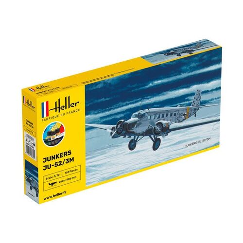 JU-52/3M 1/72 STARTER SET HELLER