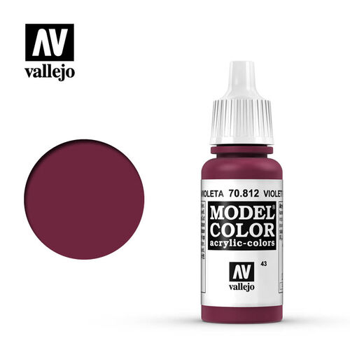 ROJO VIOLETA P43 17ML MODELCOLOR VALLEJO