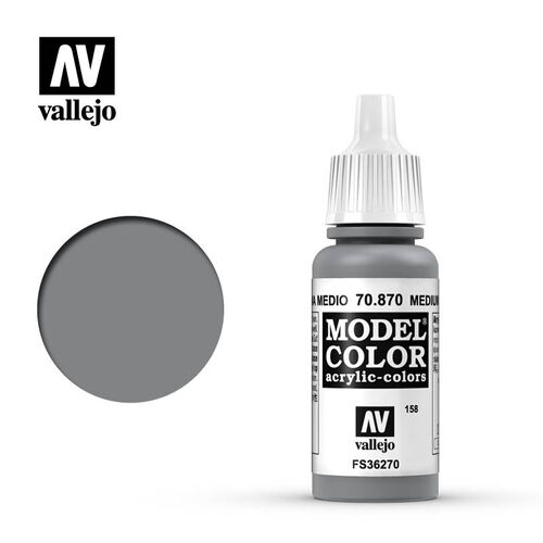 GRIS MARINA MEDIO P158 17ML MODELCOLOR VALLEJO