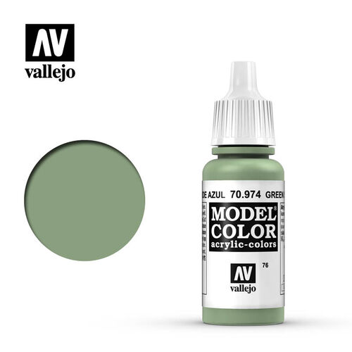 VERDE AZUL P76 17ML MODELCOLOR VALLEJO