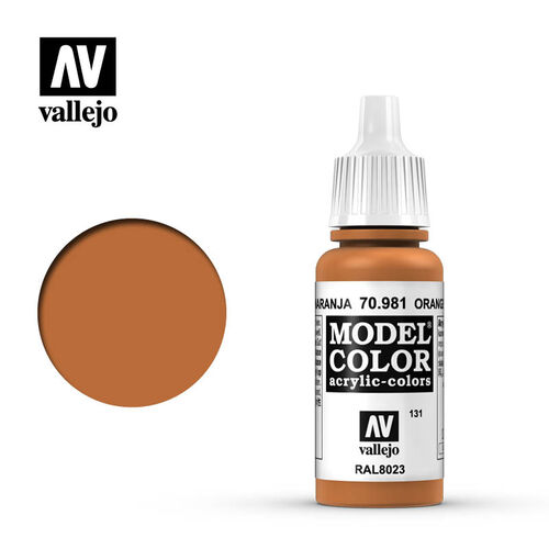 MARRON NARANJA P131 17ML MODELCOLOR VALLEJO