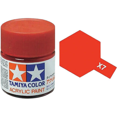 ROJO BRILLANTE X7 23ML TAMIYA COLORS