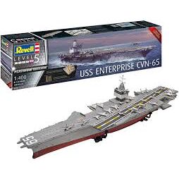 USS ENTERPRISE CVN-65 1/400  ED. PLATINUM REVELL