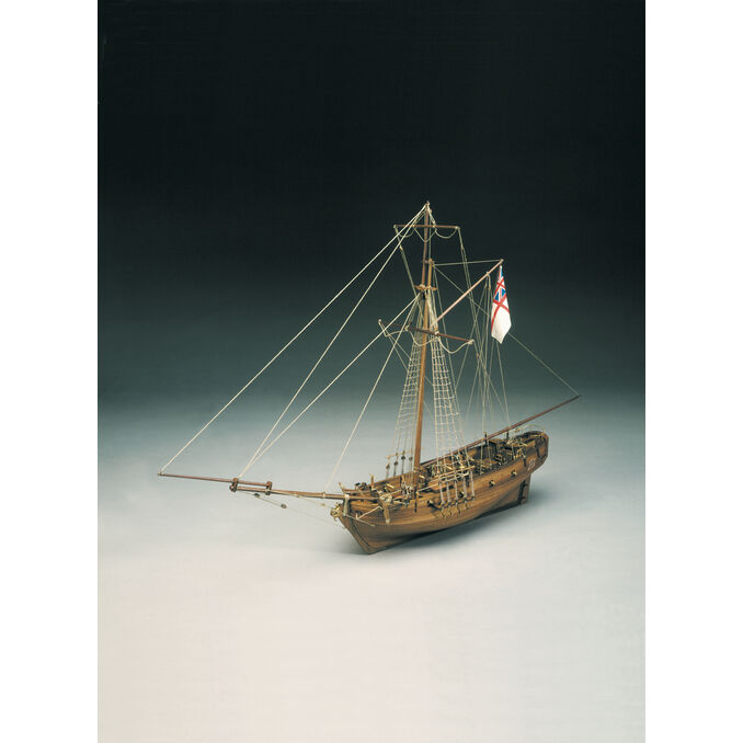 HMS SHARKE MANTUA MODEL