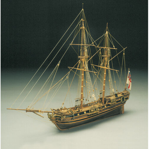 HMS RACEHORSE MANTUA MODEL