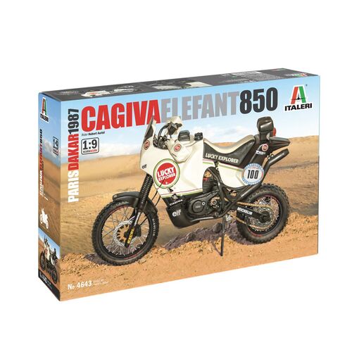 CAGIVA ELEPHANT 850 PARIS DAKAR 1987 1/9 ITALERI