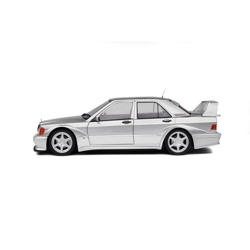 MERCEDES BENZ 190 EVO II PLATA 1/18 SOLIDO