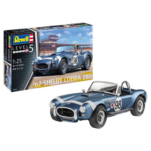 SHELBY COBRA 289 1962 1/25 REVELL