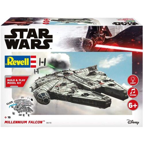 HALCON MILENARIO CONSTRUYE Y JUEGA 1/164 REVELL