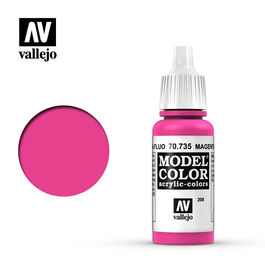 MAGENTA FLUORESCENTE P208 17ML MODELCOLOR VALLEJO