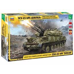 ZSU-23-4M SHILKA ANTIAÉREO AUTOPROPULSADO 1/35 ZVEZDA