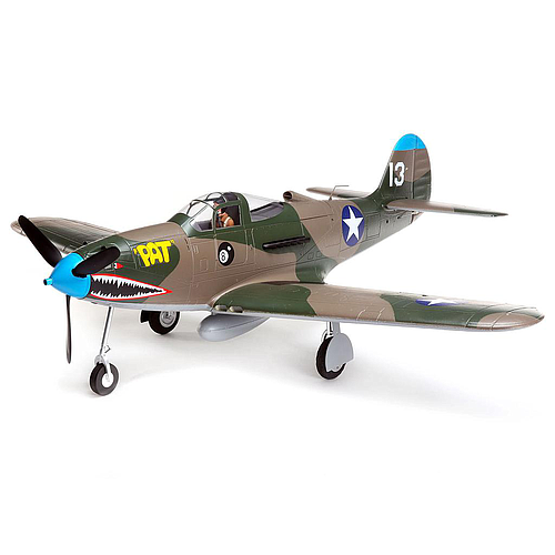 P-39 AIRACOBRA 1.2M BNF AS3X EFLITE SAFE SELECT