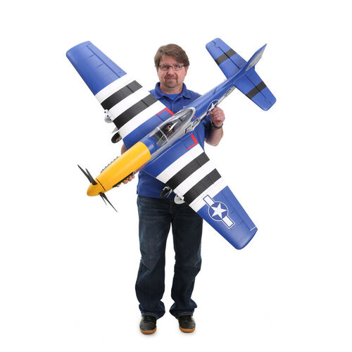 P-51D MUSTANG 1.5M BNF SMART E-FLITE