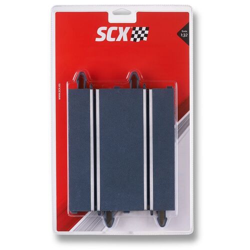 RECTA STANDARD 80 MM DISPLAY X 2 UNIDADES SCALEXTRIC