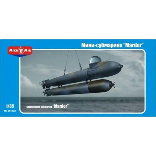 MINI SUBMARINE MARDER 1/35 MIKROMIR