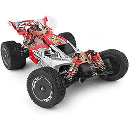 BUGGY 1/14  RTR ROJO WLTOYS METAL UPGRADE