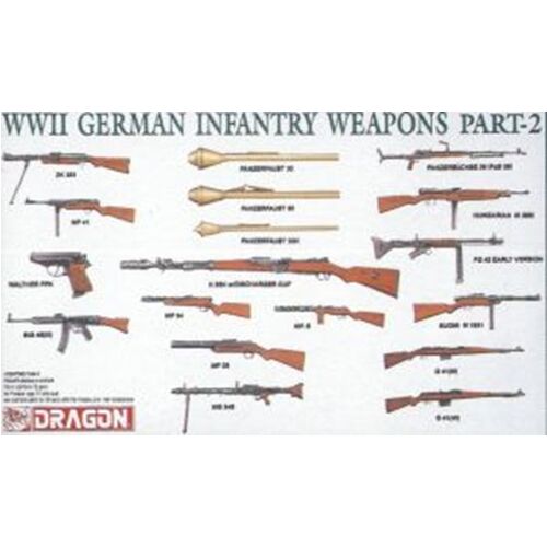 WWII GERMANY INFANTRY WEAPONS PART2 1/35 DRAGON