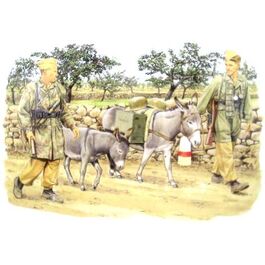 GERMAN FALLSCHIRMJAGER W/DONKEYS 1/35 DRAGON