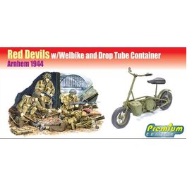 RED DEVILS CON WELBIKE ARNHEM 1944 ED. PREMIUM 1/35 DRAGON