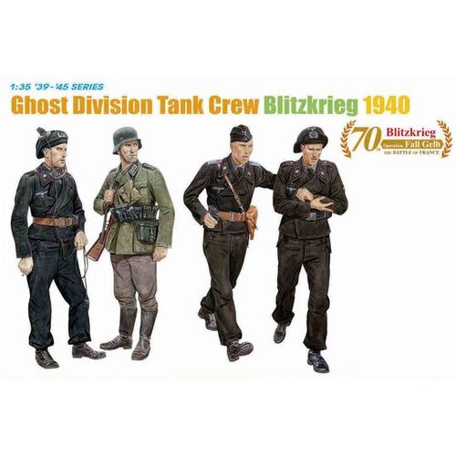 GHOST DIVISION TANK CREW 1/35 DRAGON